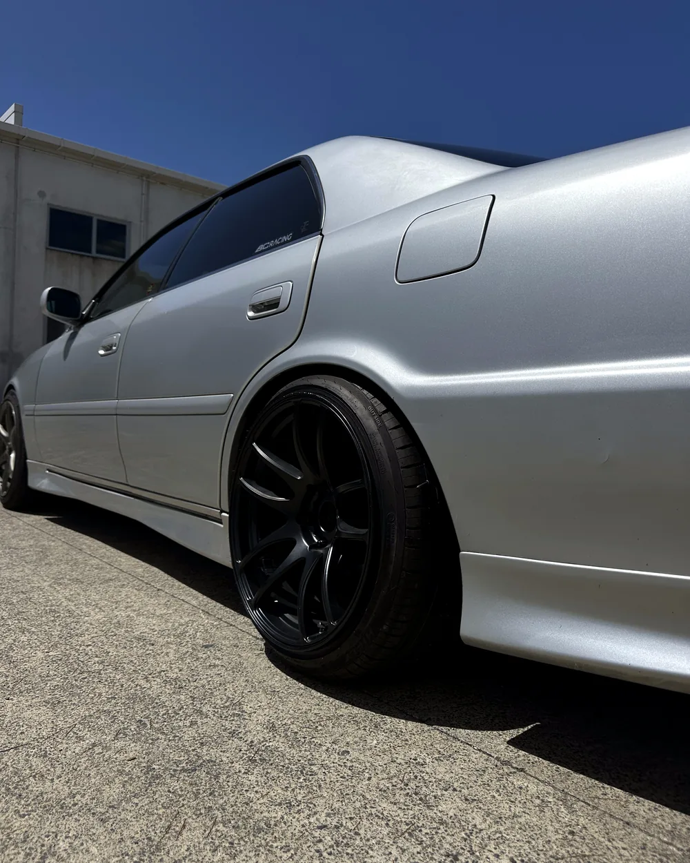 Toyota Chaser on WORK CR Kiwami 18x10.5 wheels, supplied and fitted by Brick Street Tyres